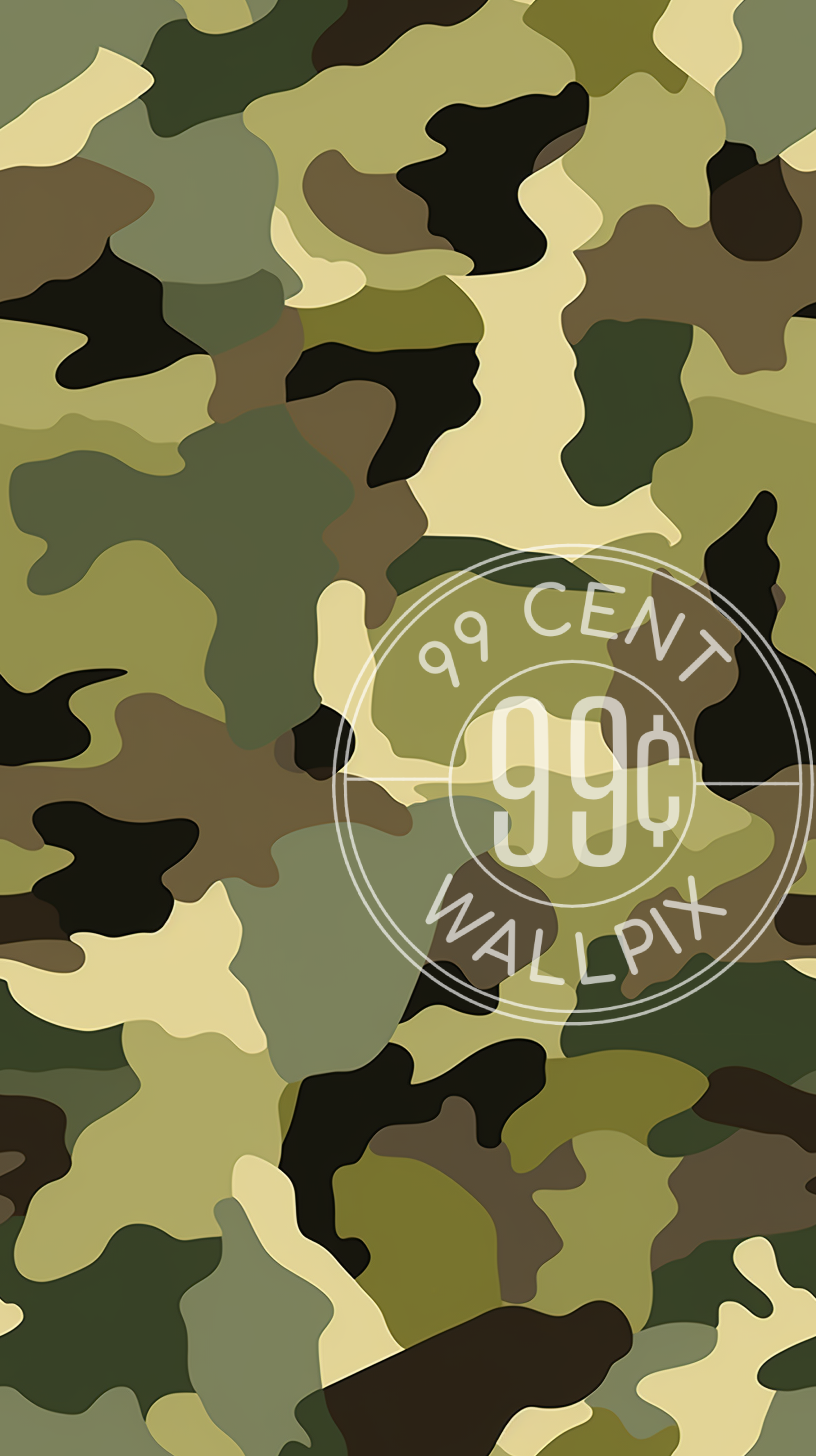 Phone Wallpaper of a camouflage pattern