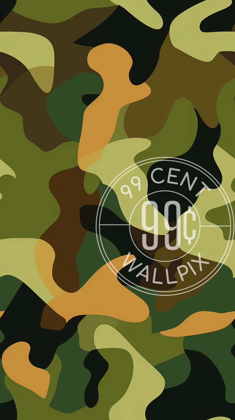 Phone Wallpaper of jungle pattern camouflage