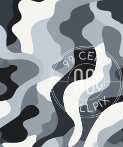 Phone Wallpaper of snow pattern camouflage