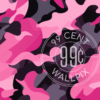 Phone Wallpaper of pink pattern camouflage
