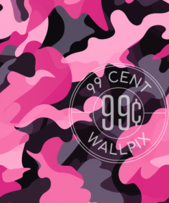 Phone Wallpaper of pink pattern camouflage
