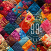 Phone Wallpaper of a Tex quilt pattern