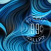 Phone Wallpaper of an optical illusion pattern